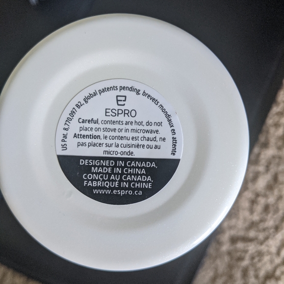 Espro 12 oz Travel Coffee Press, Stainless Steel (Bright White) - Picture 2 of 5